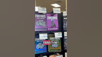 Hunting for the NEW FORTNITE V-Bucks Giftcard! #Fortnite #Gaming #AdamLeaks #VBucks #FYP #Explore
