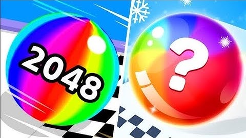 Ball Run 2048 - Gameplay Walkthrough  Infinity Mode New Best Record 8064AN (iOS, Android)