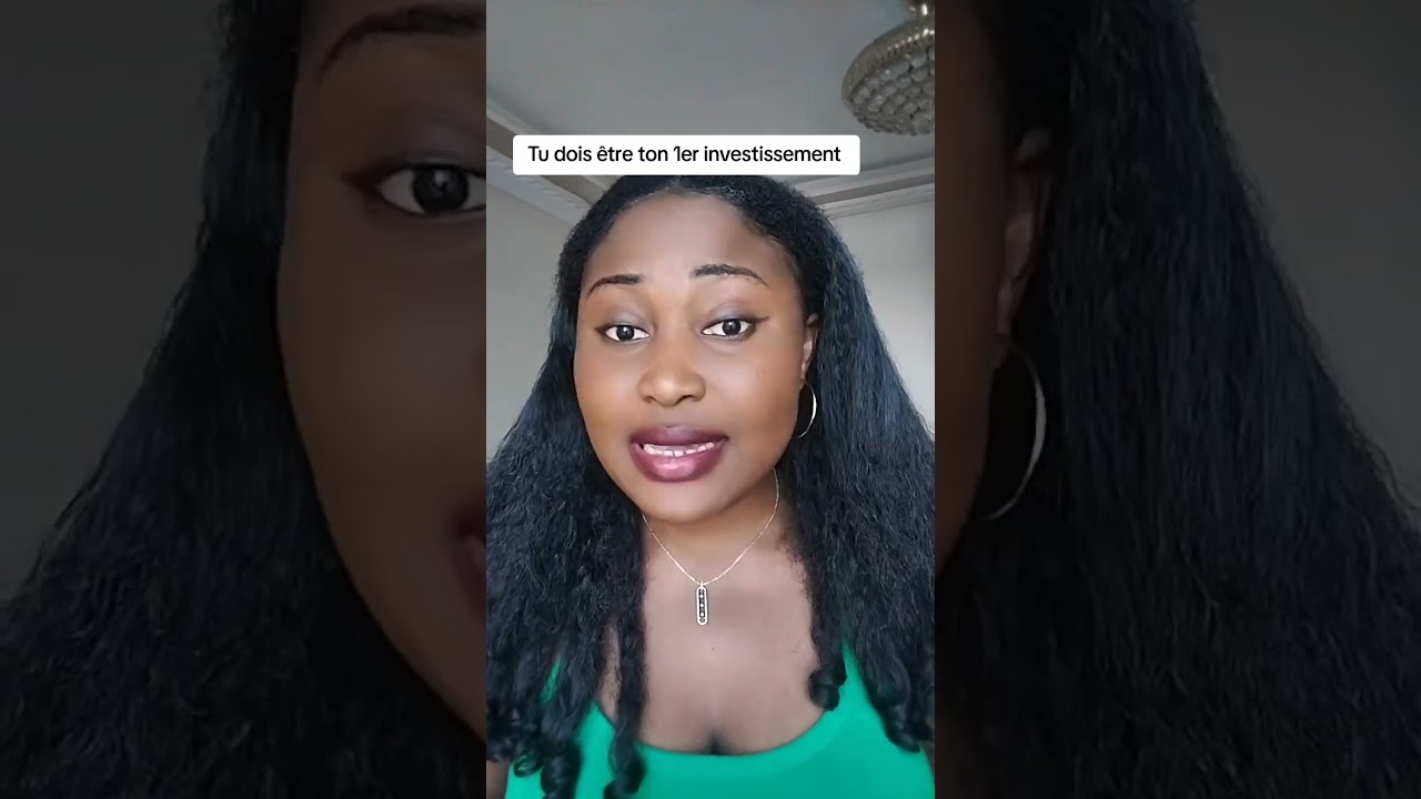 Tu dois être ton 1er investissement 