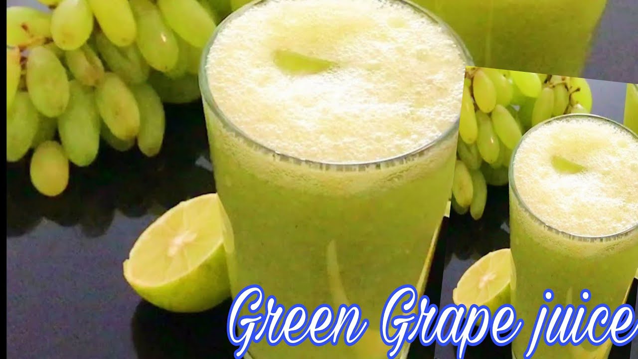 Grape Juice | Green Grape Juice Recipe | Weight Loss | How to make Grape Juice at Home