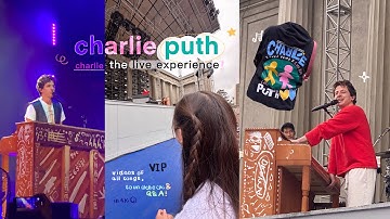 concert 𝐯𝐥𝐨𝐠 🎸• charlie puth @ berkeley! ✧︎ "in my head" experience, VIP floor seats & vids!!