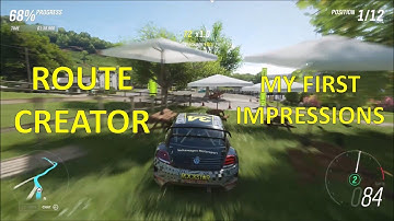 Forza Horizon 4 - Route Creator (My first impressions)