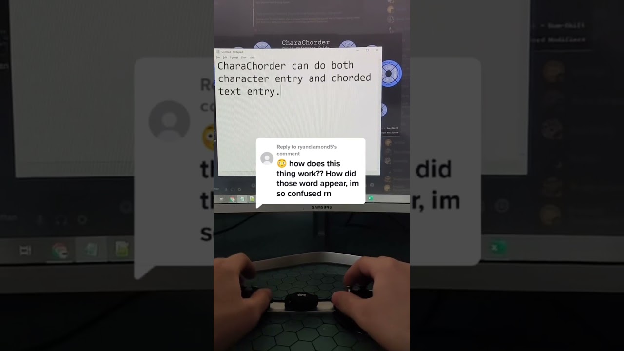 It’s called fluid chord character entry 🐇 