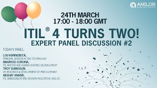 ITIL® 4 Turns Two! Live Panel Discussion Part 2