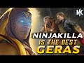 NINJAKILLA IS THE FINAL BOSS GERAS IN MORTAL KOMBAT 1!