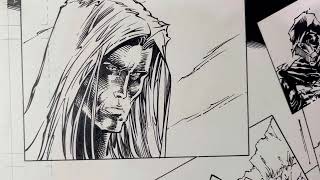 Reaper Destroyer Original Inked pages by BATT