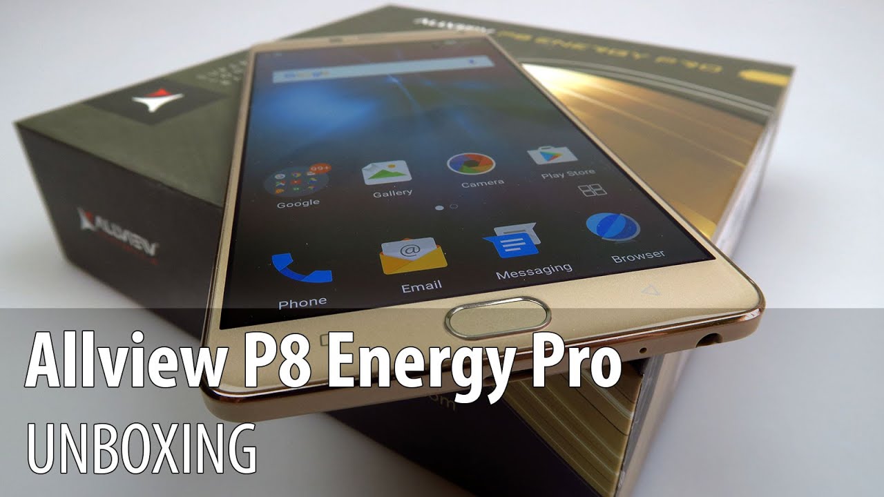 Allview P8 Energy Pro Unboxing (Telefon cu mega baterie și ecran de 6 inch)  - Mobilissimo.ro - YouTube