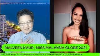 MALVEEN KAUR, MISS MALAYSIA GLOBE 2021