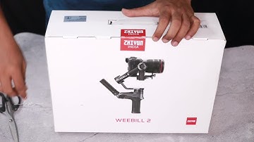 zhiyun weebill 2 Unboxing