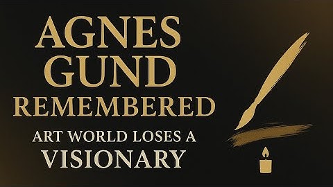 Agnes Gund Dies at 87 | Celebrated Collector & Philanthropist Remembered