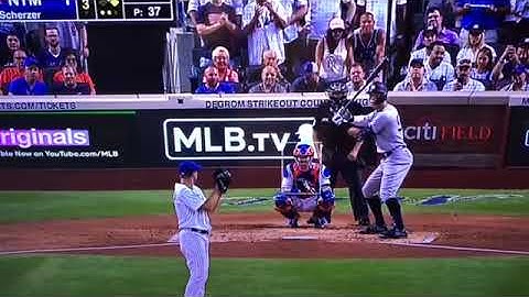Max Scherzer Strikes Aaron Judge Out