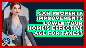Can Property Improvements Lower Your Home