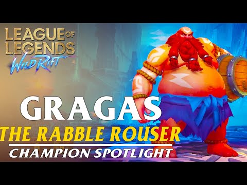 Gragas: Champion Spotlight | Ability Preview - WILD RIFT