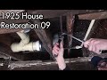 1925 Abandoned House Restoration 09: Hot &amp; Cold Water Repair, Plumbing and Water Heater