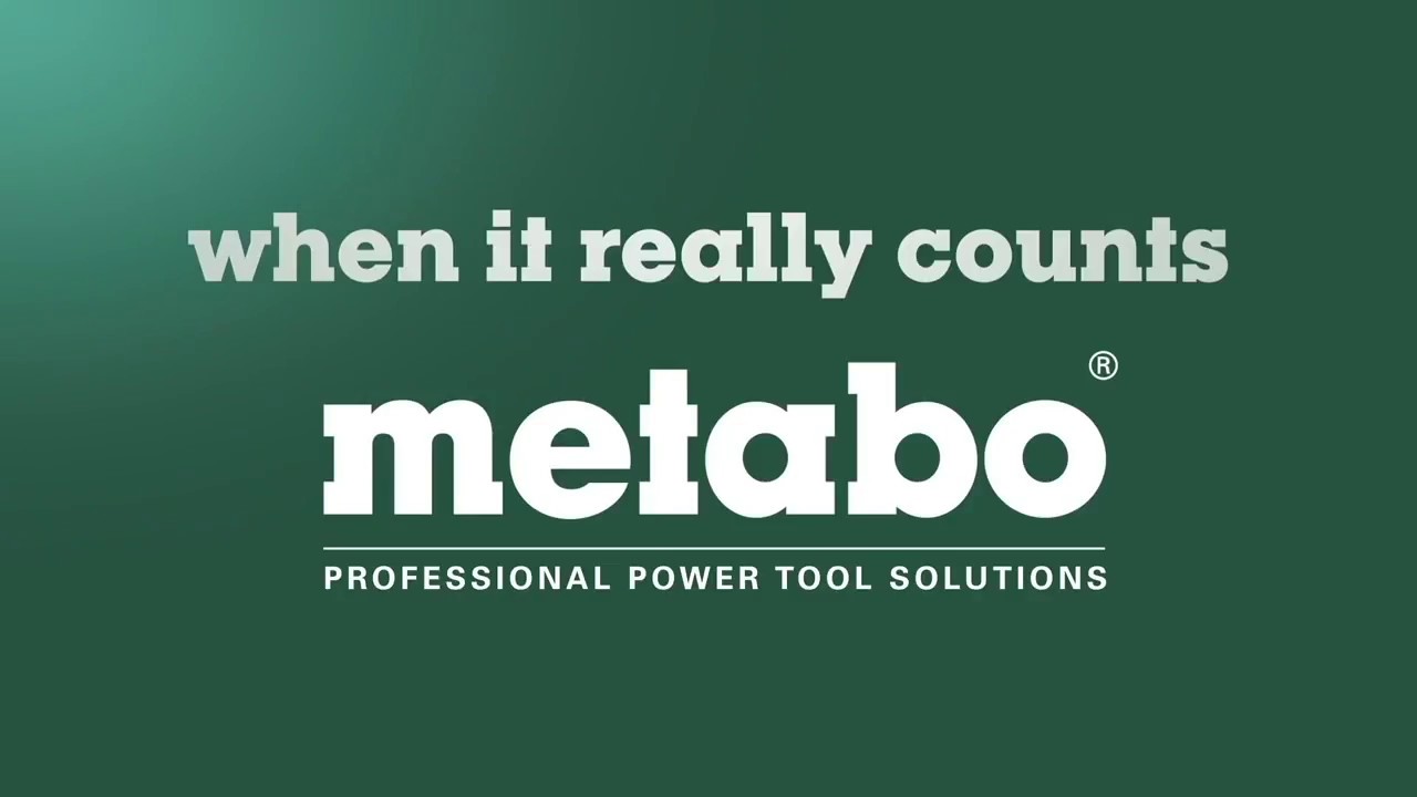 Metabo INOX Applications - Profile Processing