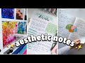 Aesthetic pretty notes  tiktok compilation