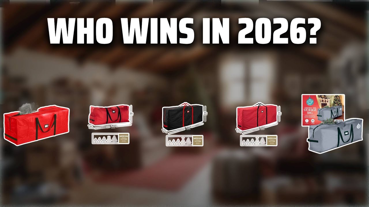 The Top 5 Best Tree Bag Storage in 2026 - Must Watch Before Buying!