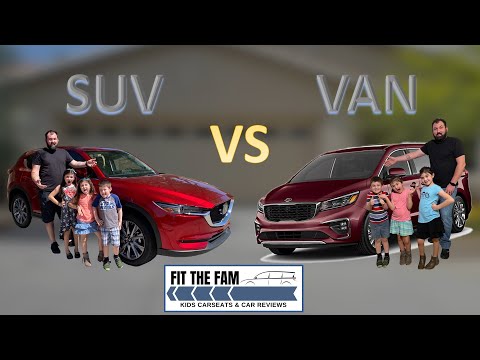 Video: Family Vans And SUV ' S At Every Stand