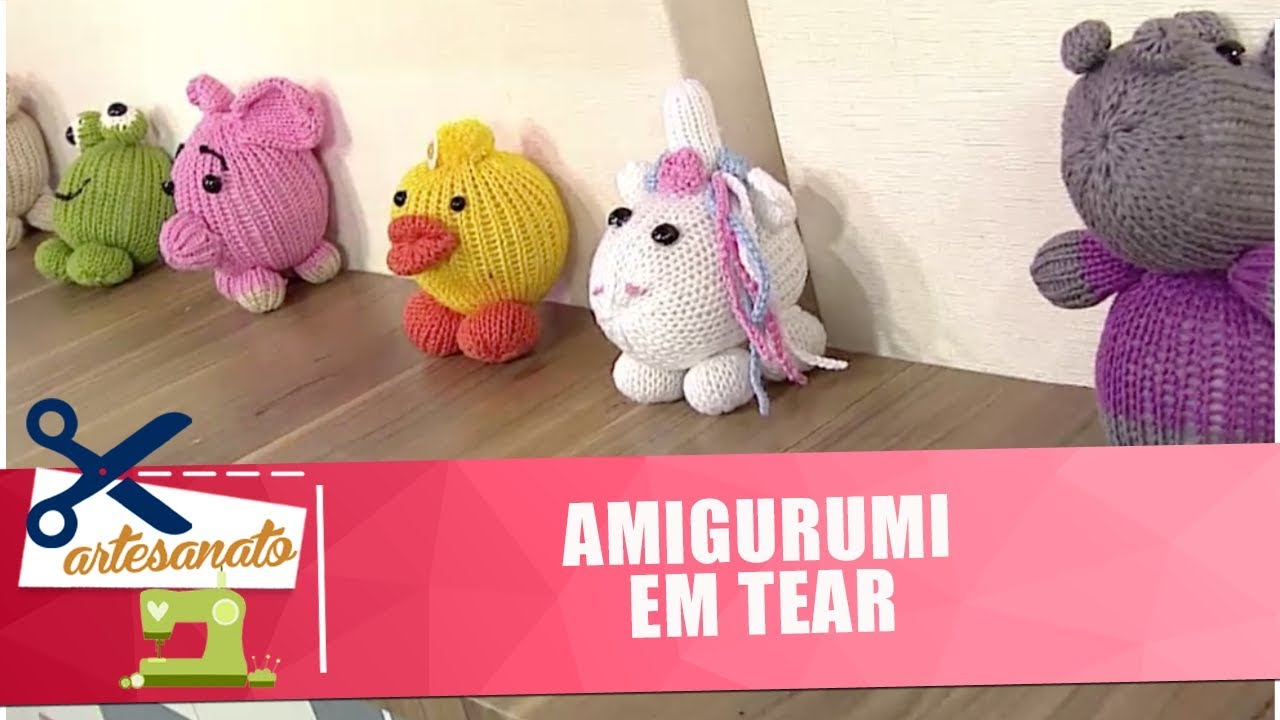 Amigurumi em tear: Aprenda esta técnica para fazer um lindo coelho - Vida Melhor - 14/09/18