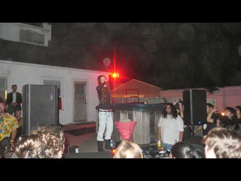 Sophia Stel opens LA listening party (2026) with a speech