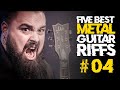 5 best metal guitar riffs tool  angra dream theater queensrche symphony x