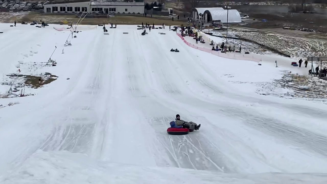 Polar blast snow tubing YouTube