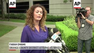Appearing in court behind a fence, a California man has been arraigned on charges he kidnapped his f