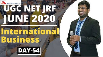 5 MCQs | Paper 2 | International Business | UGC NET JRF JUNE 2020 | Day 54 - by Shubham Sir