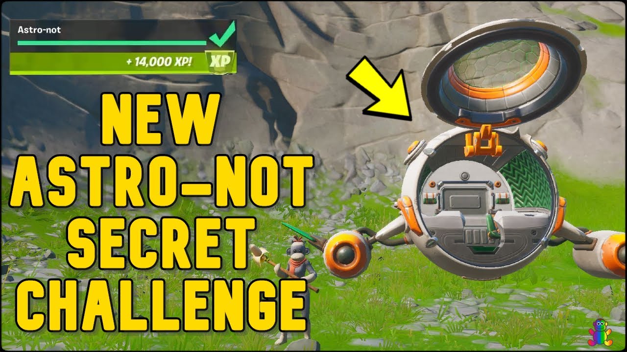 How To Complete The New Spaceship Astro Not Secret Challenge In Fortnite Fortnite Astro Challenges How To Complete The New Spaceship Astro Not Secret Challenge In Fortnite Fortnite Astro Challenges