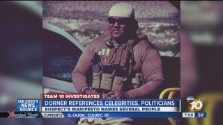 Dorner manifesto references celebrities, politicians