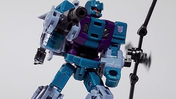Stop motion - Vortex is a Decepticon Combaticon TRANSFORMERS