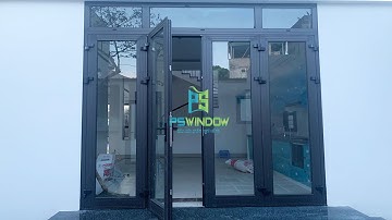 Cửa nhôm xingfa 4 cánh | Cửa nhôm xingfa kính cường lực PSWINDOW