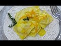 Ravioli con ricotta e gamberetti. Ricetta di Natale