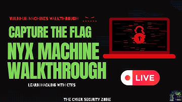 Live VulnHub Machine Exploitation | NYX CTF Walkthrough | Ethical Hacking LIVE 🔥🔥🔥 #hackwithsumit