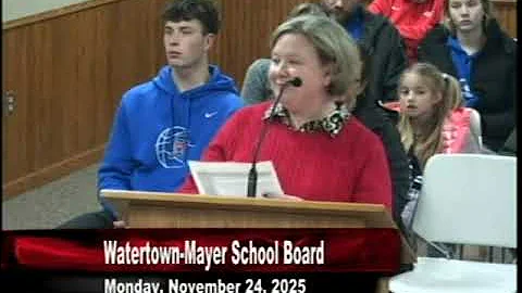 11.24.25 WM School Board Meeting