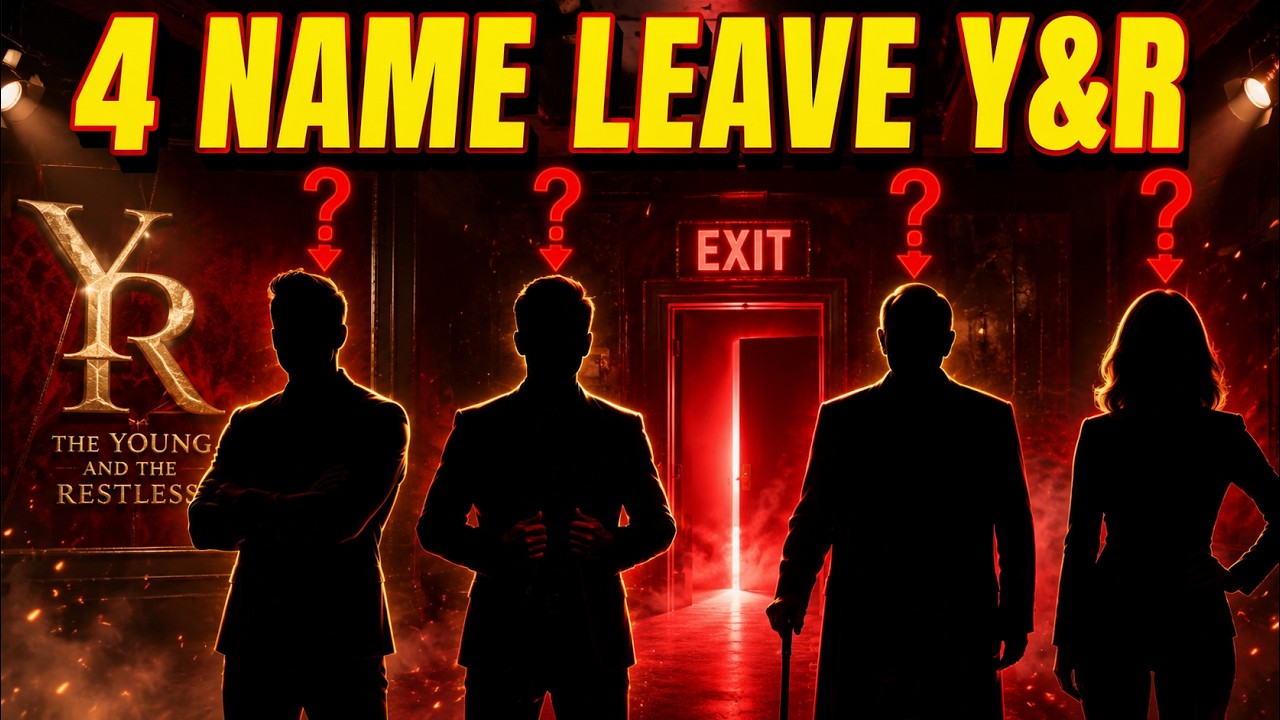 These are the 4 names leaving Y&R - Who do you miss the most? The Young And The Restless Spoilers