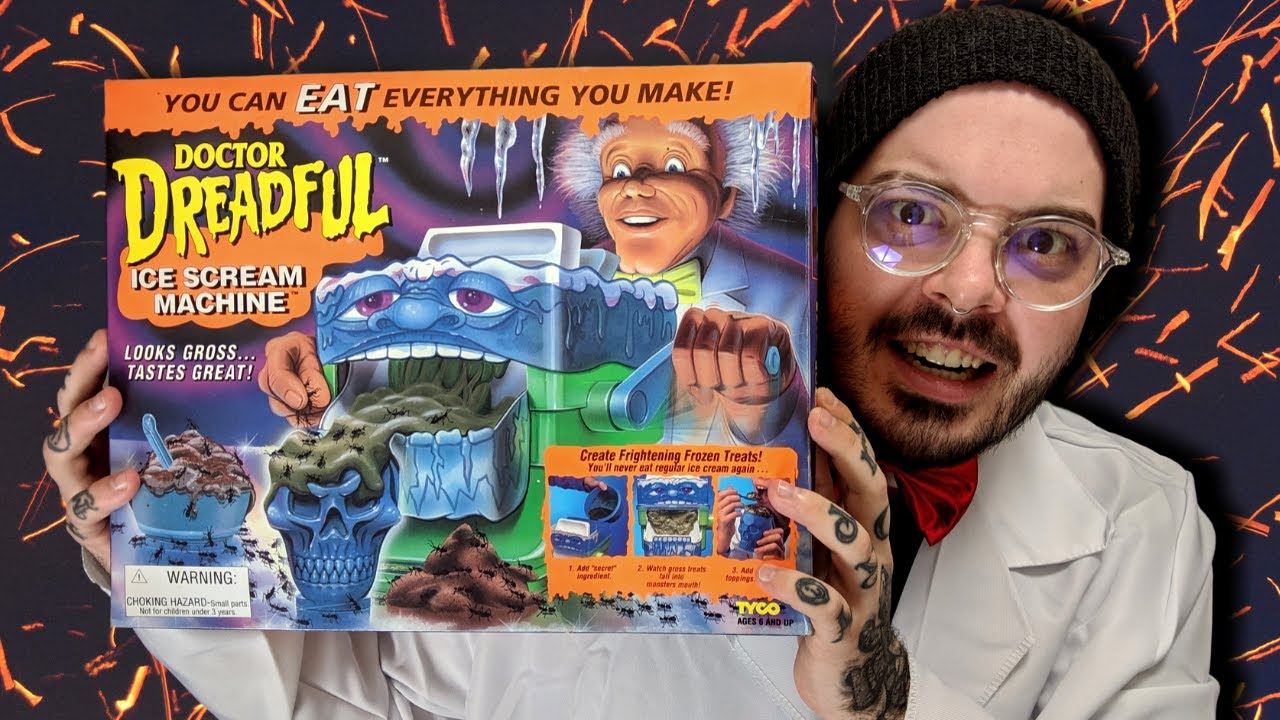 DoctorDreadful Ice Scream / ドクタードレッドフル Doctor Dreadful Ice Scream Machine from 1994! | NERDTOBER