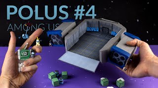 Building CREWMATES with Tic Tacs & the DROPSHIP with Cardboard & Clay – Part 4  (POLUS Among Us)