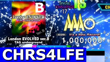 London EVOLVED ver.B (CSP-17) MFC 1,000,000 World Record [DDR A20+]