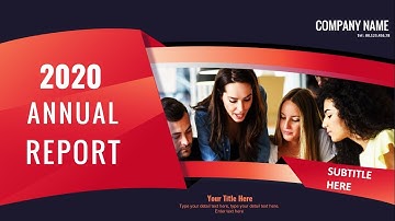 Multipurpose PowerPoint template/Annual report cover slide/Brochure design/Business Infographics
