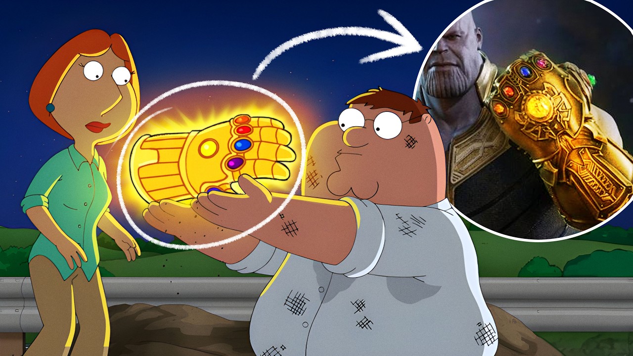 EVERY MARVEL References in Family Guy