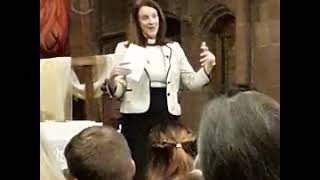 Bishop Jill opens the Confirmation and Baptism Service