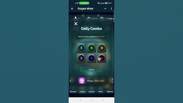 Oxygen miner Daily puzzle solution 6 Oct 2024 | Oxygen miner Daily Combo l Oxygen miner Daily Code