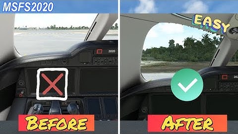 Msfs2020*Default camera angle not set correctly? Guide to changing default camera angle*Must for VR*