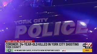 Victim in York City's 3rd homicide of the year identified