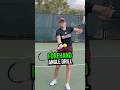 3 progressions to work on that forehand angle! #viralshorts #fyp #tennistips #tennislessons