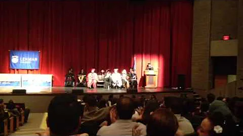 Honors Convocation Ceremony 2014 Lehman College