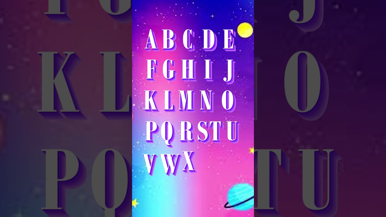 ABC Song (Песенка про алфавит 🎵 ) 