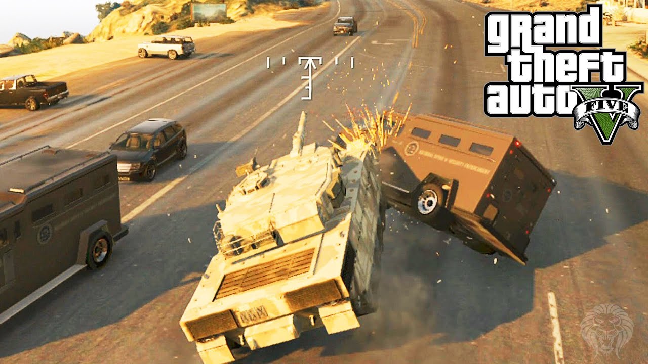 GTA 5: How To Escape The Police With A TANK! Get Away From A 5 Star Wanted  Level Tutorial (GTA V) - YouTube