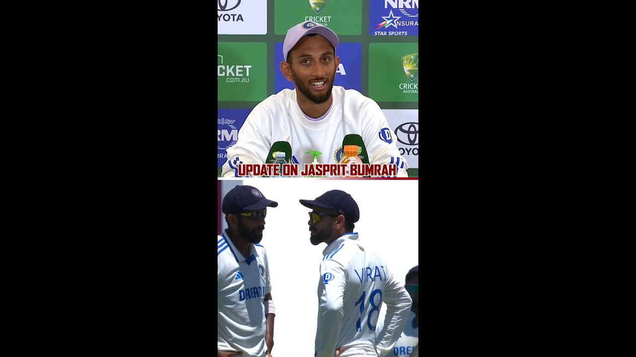 Bumrah’s Injury Scare – Prasidh Krishna Gives the Update | 